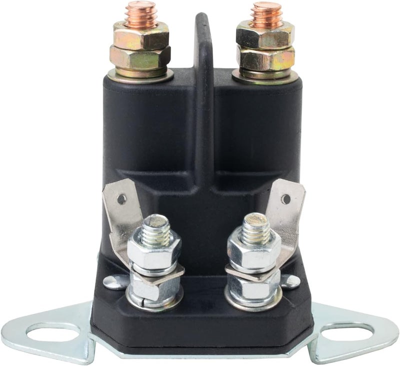 Annolai 117-1197 Solenoid 12V for Toro Timecutter ss5000 z4200 ss4225 ss4235 Parts 4 Terminal 12 Volt Solenoid for Toro 1-513075 E513075 Z 74629 74209 74360 74410 74616 74625 TimeCutter EXMARK 513075 - Image 1